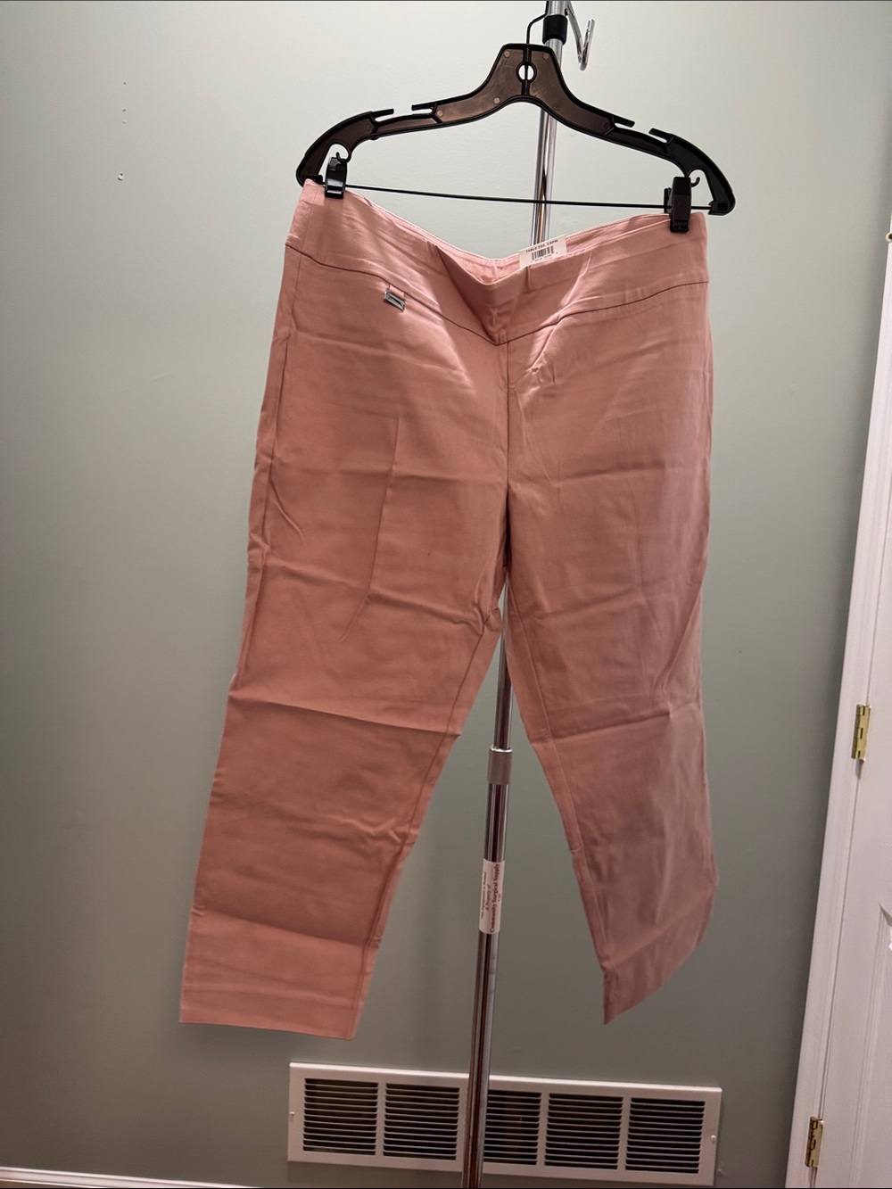 Alfani Blush Cropped Dress Pants
